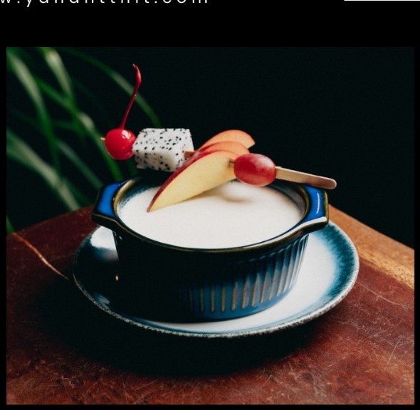 coconut pana cotta s