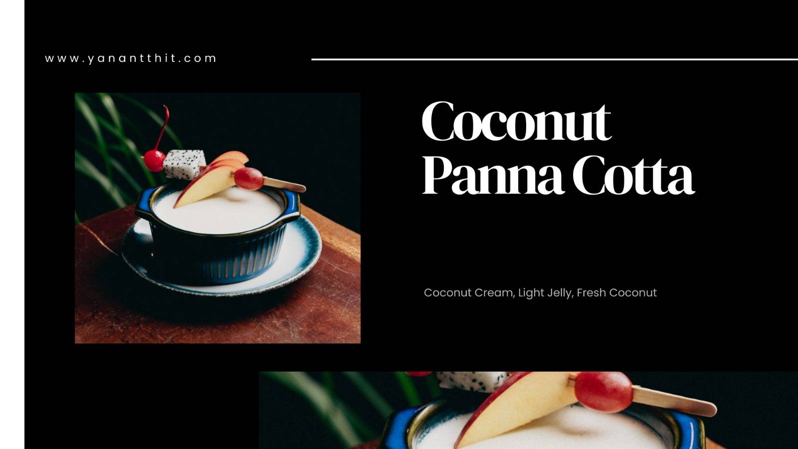 Coconut Pana Cotta